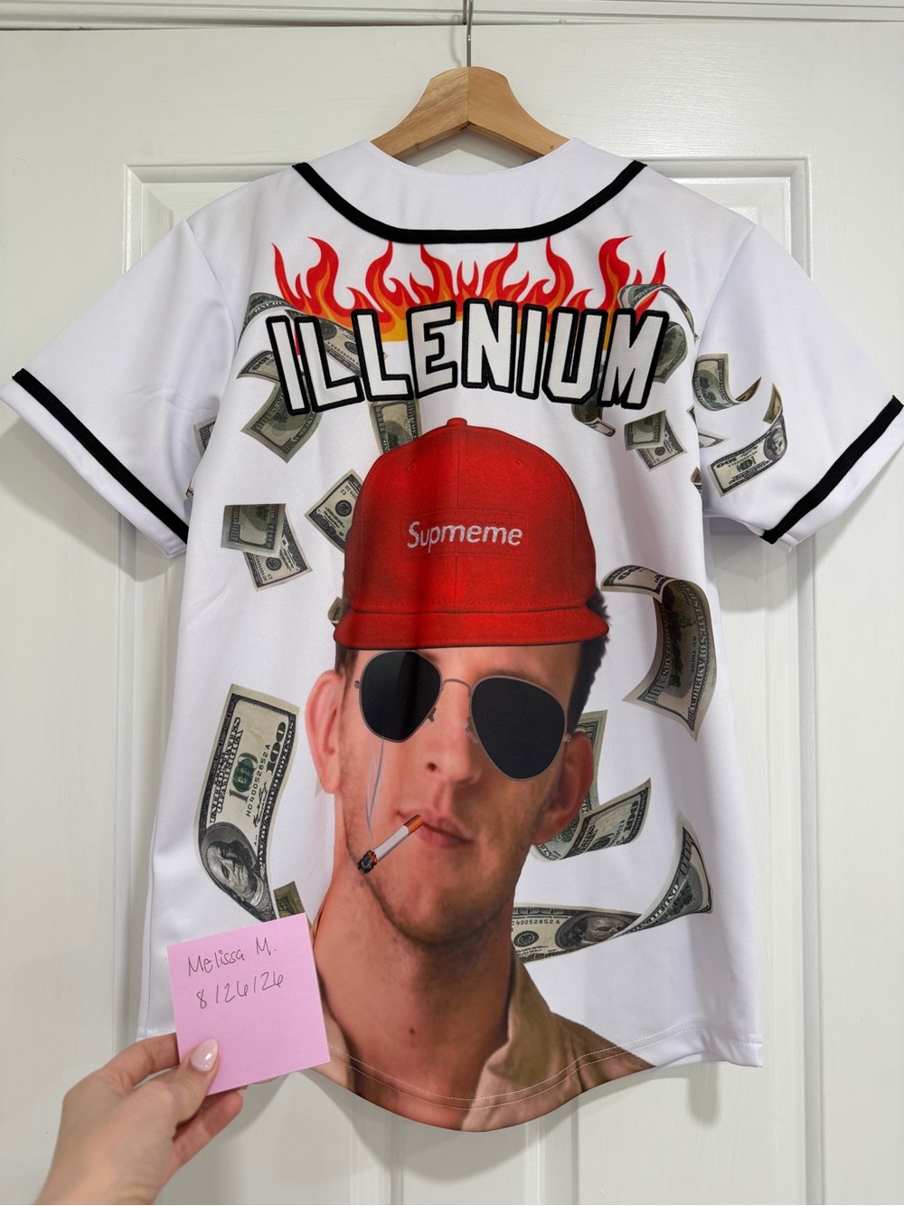 NEW Illenium April Fools Princess Peanut Hype Beast Jersey - Size XS